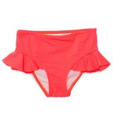 HelloBaby Kız Bebek Bikini Altı Fırfırlı Lastikli Paça Atlet Kol Pembe -