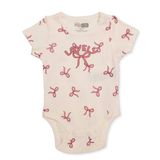 HelloBaby Kız Bebek Body Çıtçıtlı Yaka Short Sleeve - Ekru
