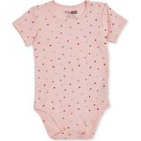 Hellobaby Kız Bebek Body Çıtçıtlı Yaka Short Sleeve - Pembe - 1 Yaş