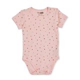 HelloBaby Kız Bebek Body Çıtçıtlı Yaka Short Sleeve
