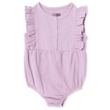 HelloBaby Kız Bebek Body Tavşan Baskılı Çıtçıtlı Bisiklet Yaka Atlet - Pembe
