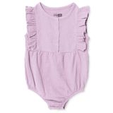 HelloBaby Kız Bebek Body Tavşan Baskılı Çıtçıtlı Bisiklet Yaka Atlet