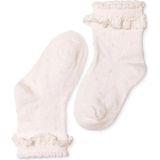 Hellobaby Kız Bebek Dantelli Çorap - 1 - 2 Yaş - Ekru