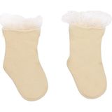 Hellobaby Kız Bebek Dantelli Çorap - 1 - 2 Yaş - Sarı