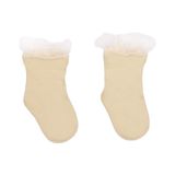 HelloBaby Kız Bebek Dantelli Çorap - Sarı
