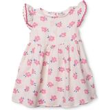 Hellobaby Kız Bebek Ditsy Flower Elbise Bisiklet Yaka Kısa Kol - 2 - 3 Yaş - Desenli