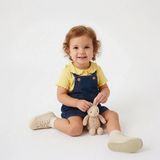 HelloBaby Kız Bebek Elbise Çiçek Baskılı Düğmeli Strappy Reçme