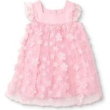 Hellobaby Kız Bebek Elbise Fermuarlı Modelli Yaka Atlet - Pembe - 9 - 12 Ay