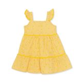 HelloBaby Kız Bebek Elbise Meyve Baskılı Modelli Yaka Strappy Reçme