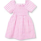 Hellobaby Kız Bebek Elbise Modelli Yaka Short Sleeve - 12 - 18 Ay - Pembe