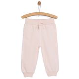 HelloBaby Kız Bebek Eşofman Alt Ribanalı - Pembe