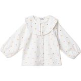 HelloBaby Kız Bebek Gömlek Düğmeli Bebe Yaka Uzun Kol