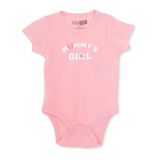 HelloBaby Kız Bebek Kısa Kol Body Çıtçıtlı Yaka - Kırmızı