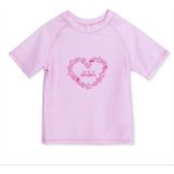 Hellobaby Kız Bebek Mayo Kalp Baskılı - Pembe - 3 Yaş