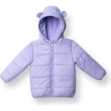 Hellobaby Kız Bebek Mont Fermuarlı Uzun Kol - Lila - 1 - 2 Yaş