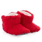 HelloBaby Kız Bebek Panduf Wellsoft Teddy Kırmızı -