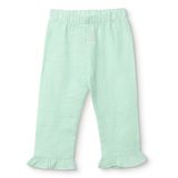 HelloBaby Kız Bebek Pantolon Reçme - Yeşil