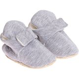 HelloBaby Kız Bebek Patik Cırtlı Kapanma - Gri