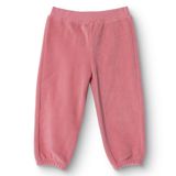 HelloBaby Kız Bebek Polar Pantolon Lastikli - Gül Kurusu