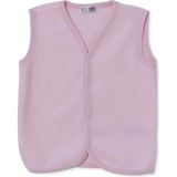 Hellobaby Kız Bebek Polar Yelek Çıtçıtlı V Yaka Atlet - 3 - 6 Ay - Pembe