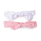 HelloBaby Kız Bebek Saç Bandı Kiraz Baskılı - Açık Pembe