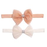 HelloBaby Kız Bebek Saç Bandı - Pudra