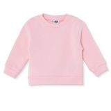 HelloBaby Kız Bebek Sweatshirt Bisiklet Yaka Uzun Kol - Açık Pembe