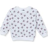 Hellobaby Kız Bebek Sweatshirt Fiyonk Baskılı Bisiklet Yaka Long Sleeve - Ekru - 3 - 4 Yaş