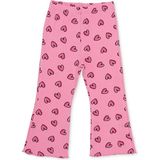 Hellobaby Kız Bebek Tayt Kalp Baskılı Reçme - Pembe - 3 - 6 Ay