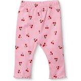 Hellobaby Kız Bebek Tayt Kiraz Baskılı Desenli - Pembe - 9 - 12 Ay
