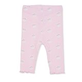 HelloBaby Kız Bebek Tayt Tavşan Baskılı Desenli - Pembe