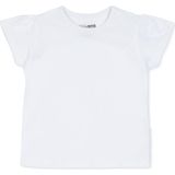 Hellobaby Kız Bebek Tişört Bisiklet Yaka Short Sleeve - Ekru - 3 - 4 Yaş