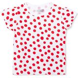 Hellobaby Kız Bebek Tshirt Süprem Bisiklet Yaka Kısa Kol - Kırmızı - 2 - 3 Yaş