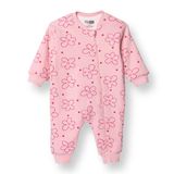 HelloBaby Kız Bebek Uyku Tulumu 1 Tog İnterlok Bisiklet Yaka Uzun Kol Ribanalı Paça