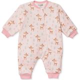 Hellobaby Kız Bebek Uyku Tulumu Hayvan Baskılı Fermuarlı Bisiklet Yaka Uzun Kol Ribanalı - Ekru - 3 - 4 Yaş