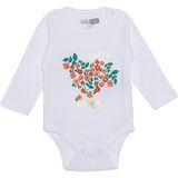 Hellobaby Kız Bebek Uzun Kol Body Ribana Çıtçıtlı Yaka - Ekru - 2 - 3 Yaş