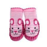 HelloBaby Kız Çarık Çorap Bebek - Açık Pembe