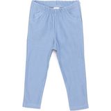 Hellobaby Kız Denim Görünümlü Tayt Kız Bebek - Mavi - 6 Ay