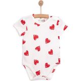 Hellobaby Kız Kısa Kol Body Kız Bebek - 2 Yaş - Ekru