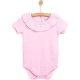 HelloBaby Kız Kısa Kol Body Kız Bebek - Pembe - 1 Yaş