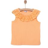 Hellobaby Romantic Garden Kız Bluz Kız Bebek - Somon - 9 Ay
