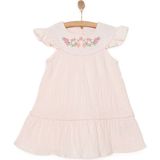 HelloBaby Rustik Kız Elbise Kız Bebek - 1 Yaş - Somon
