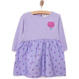 Hellobaby Tulip Kız Elbise Kız Bebek - 2 Yaş - Lila