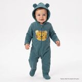 Hellobaby Yenidoğan Polar Patikli Tulum - Yeşil Melanj - 3 - 6 Ay