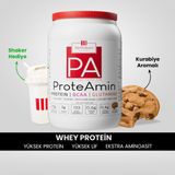 Hellobari Formula Proteamin | Whey Protein - Bcaa - Glutamin | Kurabiye Aromalı | 28 Porsiyon