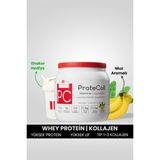 Hellobari Formula Protecoll | Whey Protein&kollajen | Muz Aromalı | 10 Porsiyon