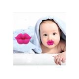 HelloBeautiful Öpücük Komik Emzik Şaka Emzik Diş Kaşıyıcısı Farklı Modellerde Dişlek Model Pembe 0-3 Yaş