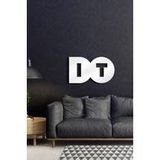 Hellove Beyaz DO IT Dekoratif Ahşap Duvar Yazısı Dekoratif Duvar Süsü
