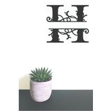 Hellove Dekoratif Ahşap Harf Monogram Harf 1 Adet Dekoratif Duvar Süsü H Harfi Büyük