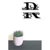 Hellove Dekoratif Ahşap Harf Monogram Harf 1 Adet Dekoratif Duvar Süsü R Harfi Büyük